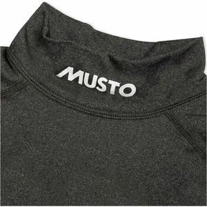2024 Musto Thermo-onderhemd Met Lange Mouwen Voor Heren 80843 - Donkergrijs Marle